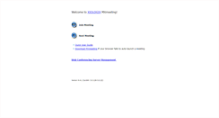 Desktop Screenshot of meetings.xiologix.com